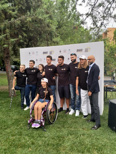 Apre a Roma il Bunker Toyota Wheel Park, accessibile a tutti i tipi di ruote....