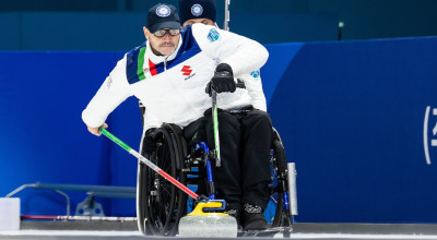 Curling in carrozzina: Italia 6ª al Torneo di Wetzikon