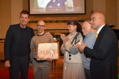 Giorgio Farroni a Senigallia ritira il premio per fairplay