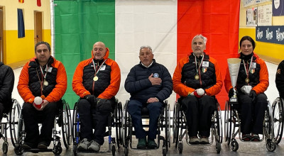 Curling in carrozzina: la Disval è campione d'Italia