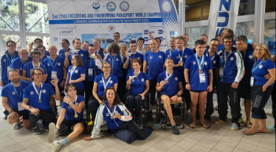 Nuoto pinnato e apnea, Mondiali: l'Italia chiude con 187 medaglie