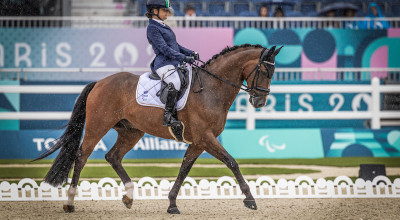 Francesca Salvadè sfiora il podio nel Paradressage alle Paralimpiadi d...