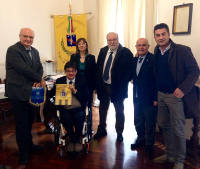 Il Presidente Pancalli in visita in Basilicata