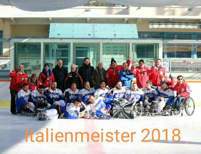 Para ice hockey: le South Tyrol Eagles sul tetto d'Italia