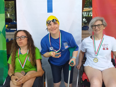 JESI / TEAM MARCHE: KOSINSKA D'ORO AI CAMPIONATI ITALIANI DI NUOTO PARALIMPICO