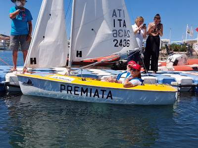 Porto San Giorgio: successo per l'Open Day Vela Paralimpica CIP INAIL organiz...