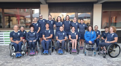 La Nazionale di Ciclismo Paralimpico in raduno a Campo Felice