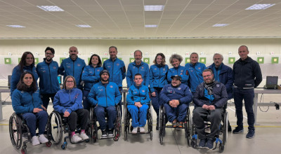 Parte dall'Abruzzo  il quadriennio Paralimpico della Nazionale Italiana di Ti...