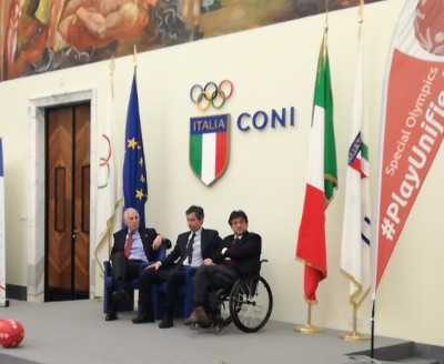 Special Olympics. Presentati al Salone d'Onore del CONI i 115 azzurri in part...