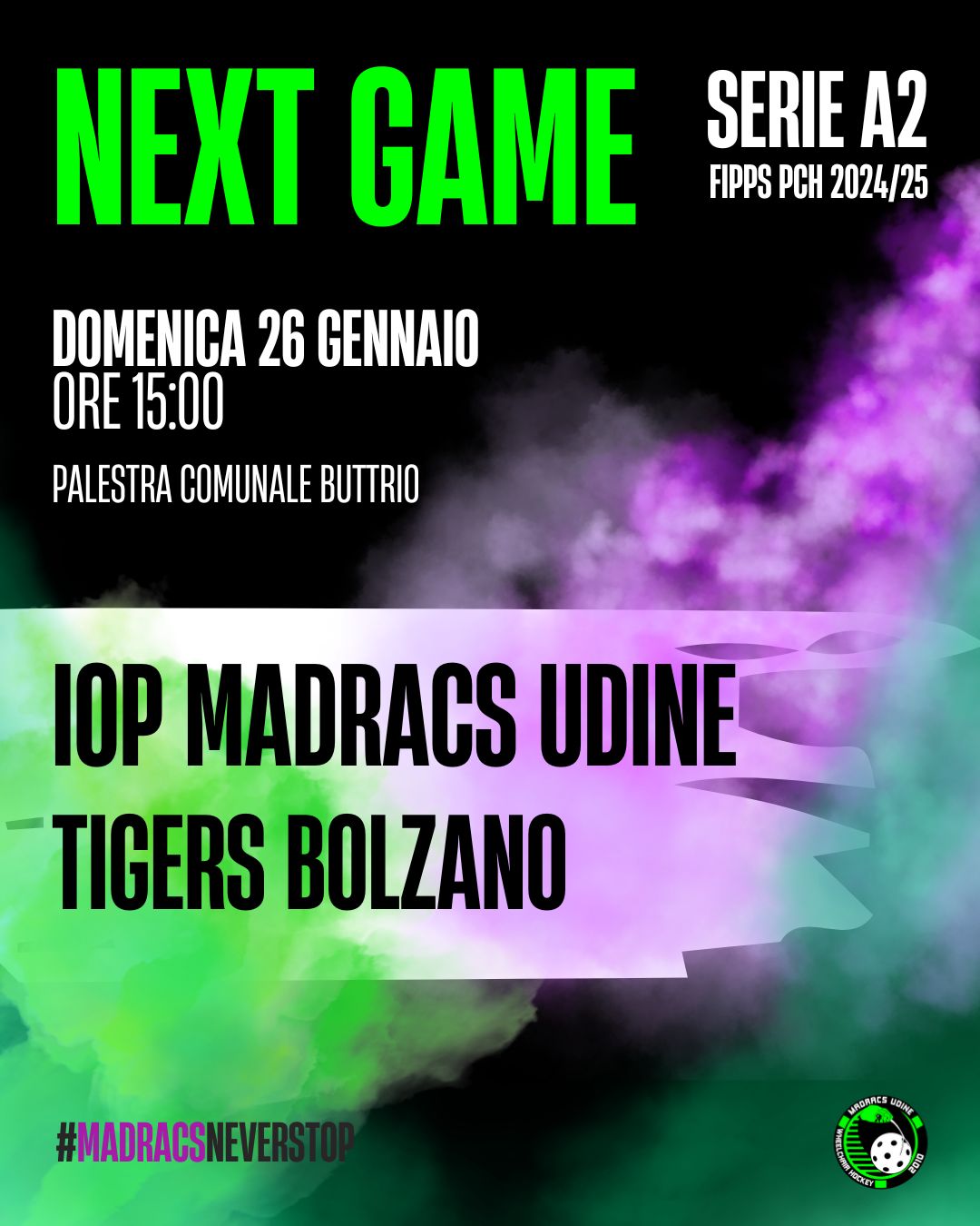 POWERCHAIR HOCKEY - IOP MADRACS UDINE  VS  TIGERS BOLZANO 