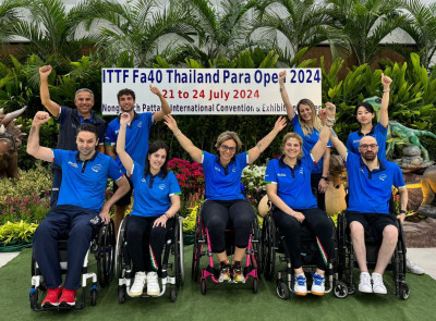 Tennistavolo, ITTF Thailand Para Open: argenti per Rossi, Ragazzini e Falco, ...