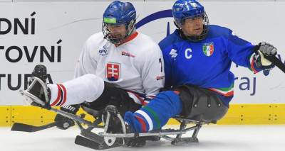 Mondiali di para ice hockey: Italia sconfitta dalla Slovacchia