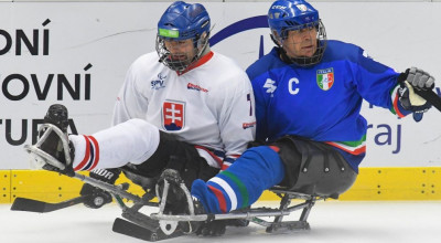 Mondiali di para ice hockey: Italia sconfitta dalla Slovacchia