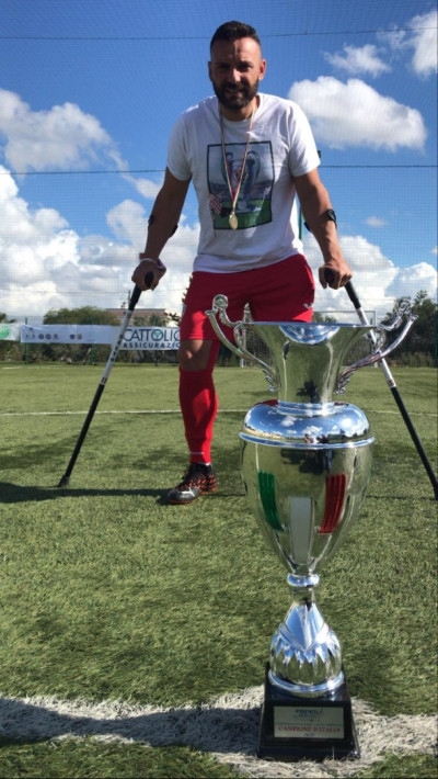 CALCIO AMPUTATI – Salvatore La Manna Campione d'Italia