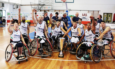 Basket in carrozzina: gara 1 delle finali Scudetto tra Cantù e Giulianova