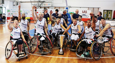 Basket in carrozzina: gara 1 delle finali Scudetto tra Cantù e Giulianova