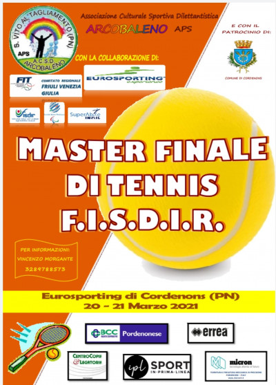 TENNIS -  Master Finale 2020 FISDIR