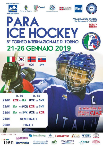 A Torino torna il grande Para Ice Hockey internazionale. Per gli azzurri nuov...