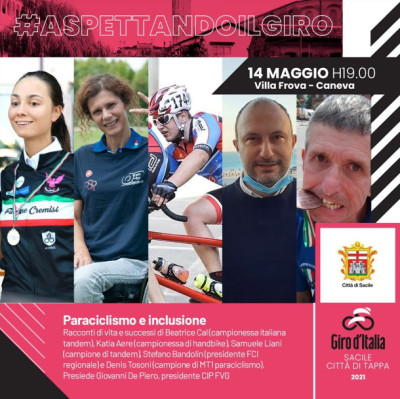 PARACICLISMO E INCLUSIONE – Aspettando il giro coi Campioni Paralimpici...