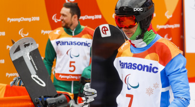 Para snowboard. Jacopo Luchini conquista la Coppa del mondo di cross
