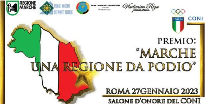 MARCHE Regione da podio Roma 27 gennaio 2023