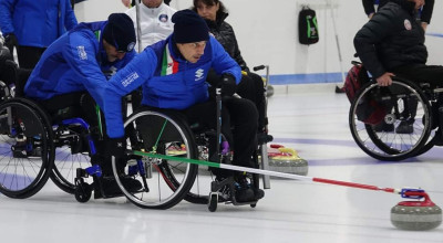 Curling in carrozzina: terzo posto dell'Italia al Torneo di Stirling