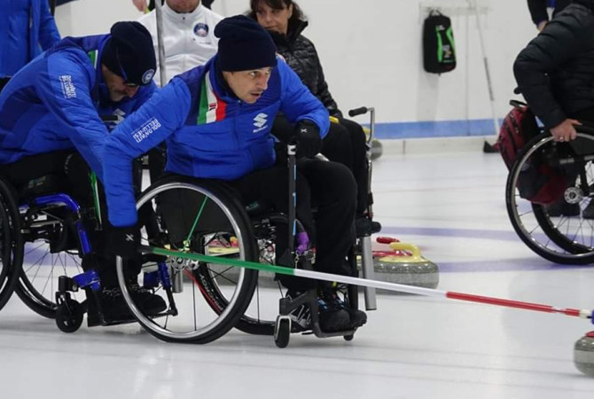 Curling in carrozzina: terzo posto dell'Italia al Torneo di Stirling