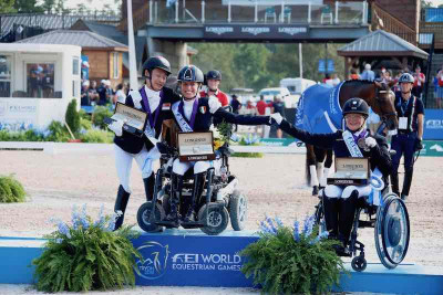 Paradressage. Sara Morganti campionessa del mondo a Tryon 2018