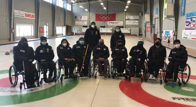 Nazionale italiana di Wheelchair curling: il bilancio dal raduno di Pinerolo 