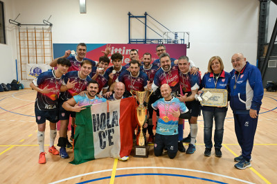 Sitting volley, Supercoppa maschile: successo per la Ortopedia I Santi Nola