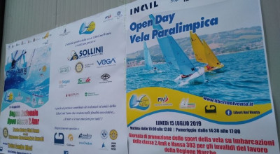 Open Day Vela Paralimpica, iniziativa promossa da Inail e Comitato Paralimpic...