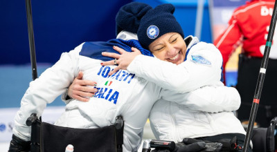 Curling in carrozzina, Mondiali di doppio misto: l'Italia conquista il bronzo