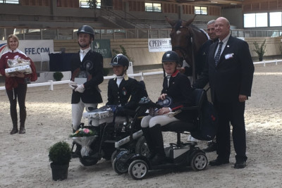 Paradressage: al CPEDI3* di Deauville in Francia, Sara Morganti sugli allori