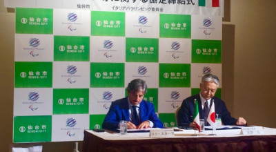 Paralimpiadi di Tokyo 2020, firmato accordo fra il CIP e la Municipalit&agrav...