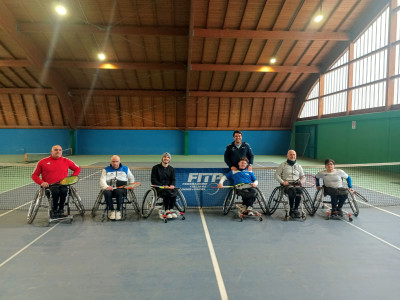 Raduno regionale di Wheelchair Tennis a San Giovanni Teatino