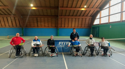 Raduno regionale di Wheelchair Tennis a San Giovanni Teatino