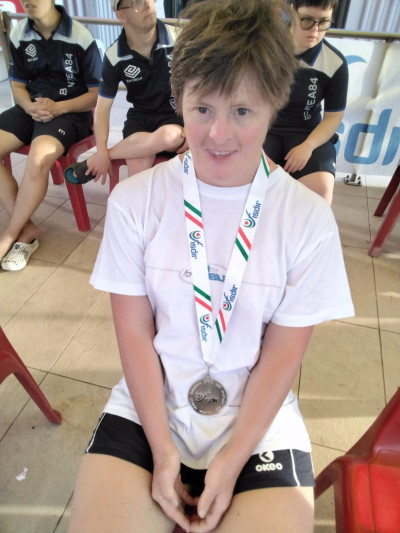 Nuoto, campionati italiani Fisdir: tre medaglie per la ligure Rosamaria Bagnasco