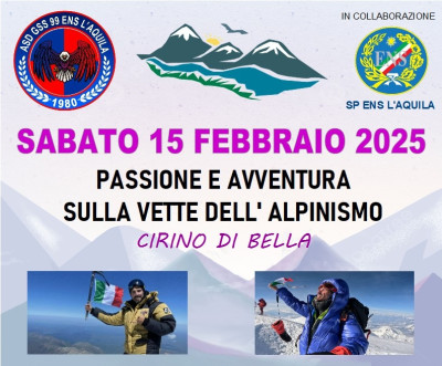 Seminario Passione ed avventura sulle vette dell'alpinismo a L'Aq...