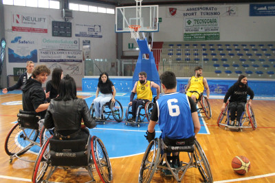 Basket in carrozzina: il Cip coinvolge la Scuola Lavoro di Termoli