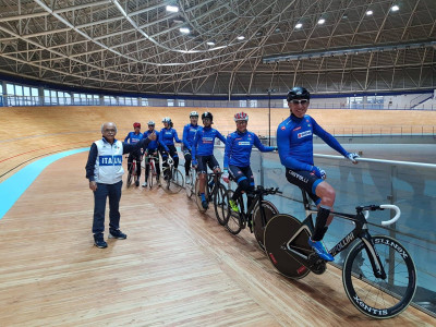 Team Levante: Addesi e Tarlao in ritiro in pista a Montichiari per i Mondiali...