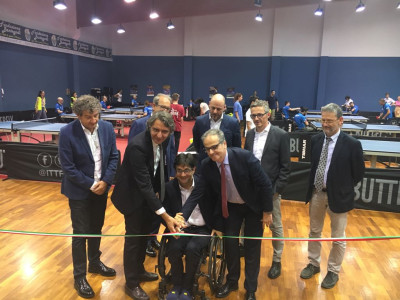 Inaugurato a Verona il primo Centro Federale Paralimpico di tennistavolo