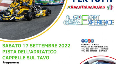 Go Kart per tutti sabato 17 settembre alla Pista dell’Adriatico di Capp...