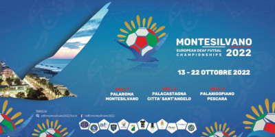 Dal 13 al 22 ottobre gli Europei di Futsal Sordi a Montesilvano