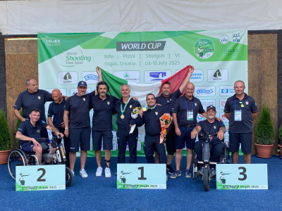 Tiro a volo, Coppa del Mondo di Osijek: oro per Nanni, argento per Sansone