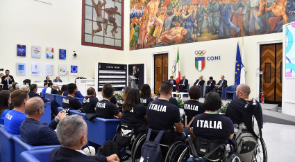 Giochi Paralimpici Parigi 2024: presentata la squadra italiana di tiro con l&...