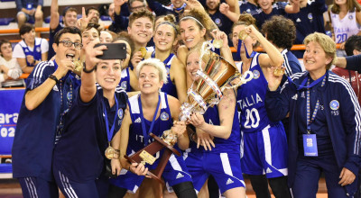 Basket sordi, la nazionale italiana femminile sul tetto d'Europa