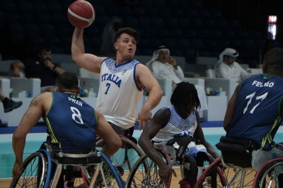 Basket in carrozzina, Mondiali di Dubai: l'Italia batte il Brasile