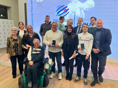 29 GENNAIO 2025 SPORT PARALIMPICO IN LIGURIA: ASSEGNATE 9 BENEMERENZE SPORTIV...