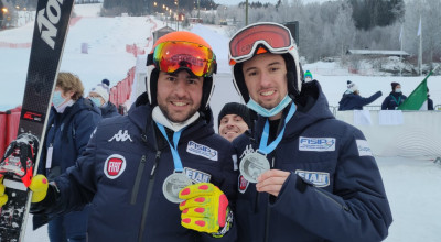 Mondiali di Lillehammer: argento per Bertagnolli e Ravelli nello slalom paral...