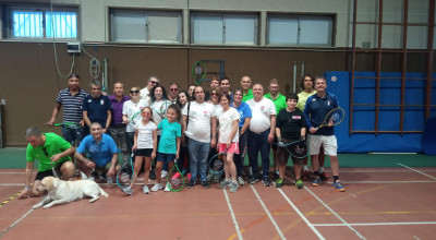 Evento promozionale di Blind Tennis, emozioni e divertimento a Messina